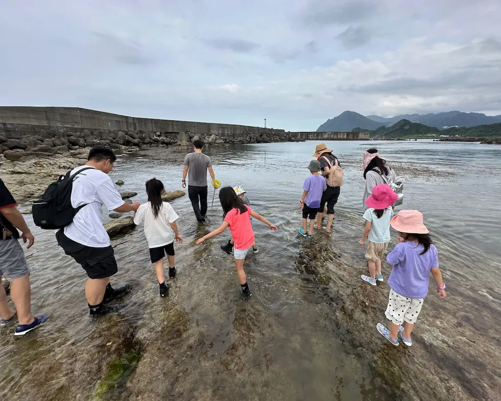 長潭里漁港潮間帶